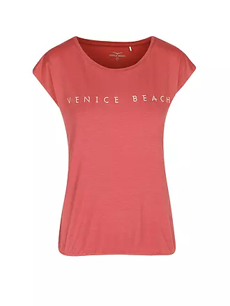 VENICE BEACH | Damen Fitnessshirt Wonder | dunkelrot