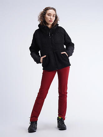 WATTS | Damen Fleecejacke | schwarz