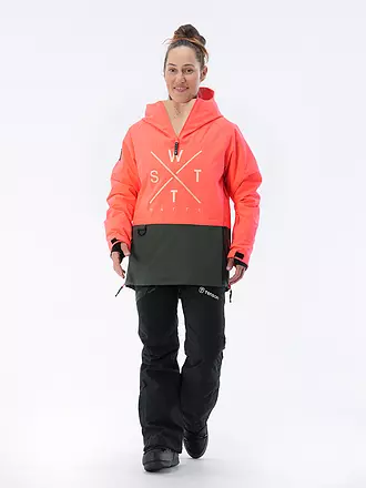 WATTS | Damen Ski Schlupfjacke Metodg | bunt