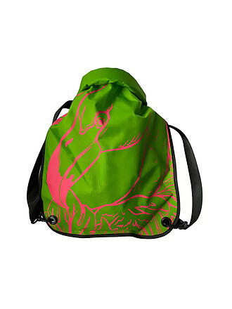 WICKELFISCH | Schwimmrucksack Flamingo M | grün