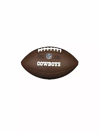 WILSON | American Football NFL Lizenzball Dallas Cowboys | braun