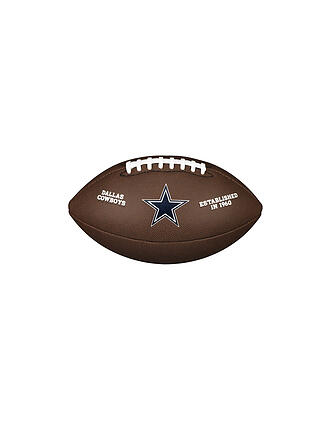 WILSON | American Football NFL Lizenzball Dallas Cowboys | braun