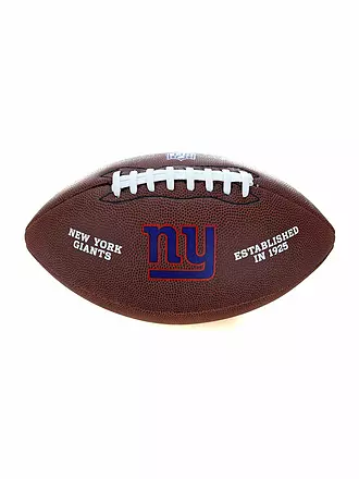 WILSON | American Football NFL Lizenzball New York Giants | braun