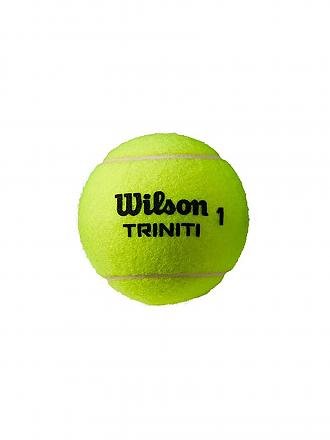 WILSON | Tennisbälle Triniti 3er Box | gelb
