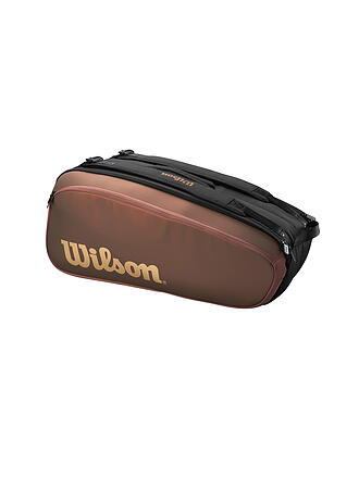 WILSON | Tennistasche Pro Staff v14 Super Tour 9er | braun