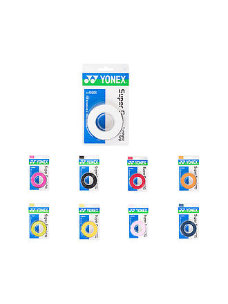 YONEX | Tennis Overgrips Super Grap 3er Pkg. | bunt