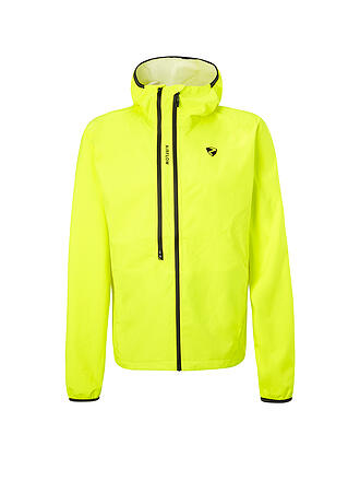 ZIENER | Herren Rad Regenjacke Naron | gelb
