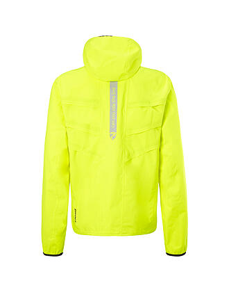 ZIENER | Herren Rad Regenjacke Naron | gelb