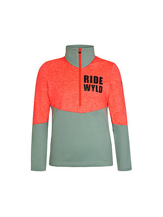 ZIENER | Jungen Unterzieh Zipshirt Jokka | grau