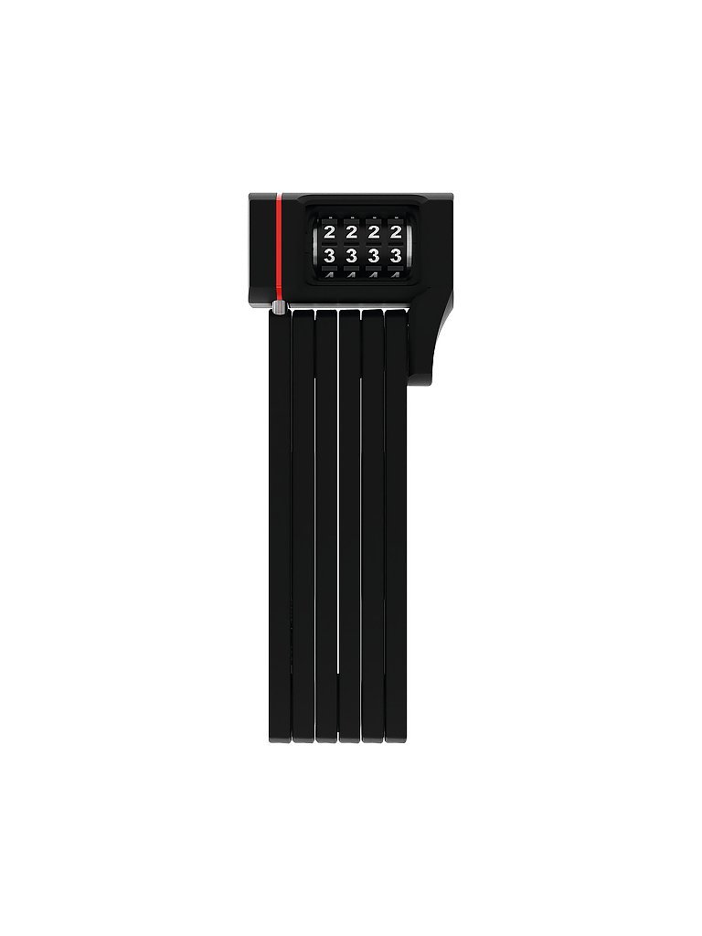 ABUS Fahrrad Faltschloss uGrip BORDO 5700 Combo schwarz