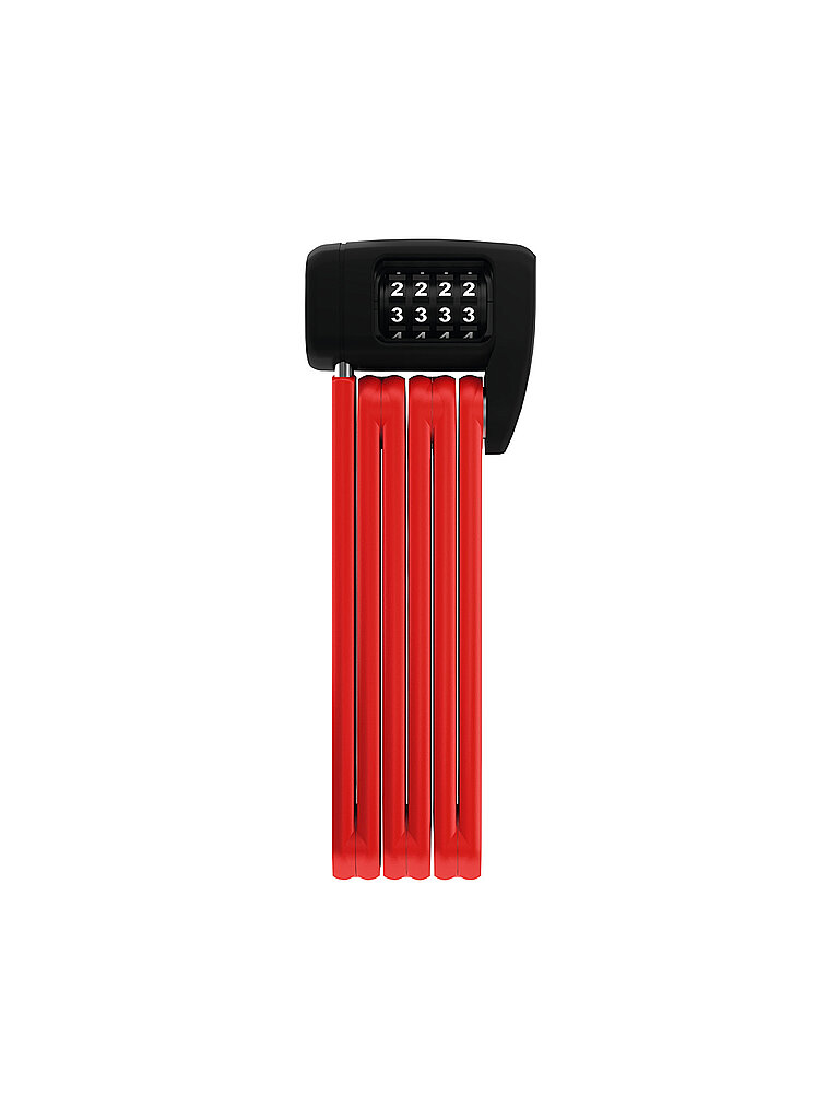 ABUS Fahrrad-Faltschloss BORDO Lite 6055/85  Combo rot