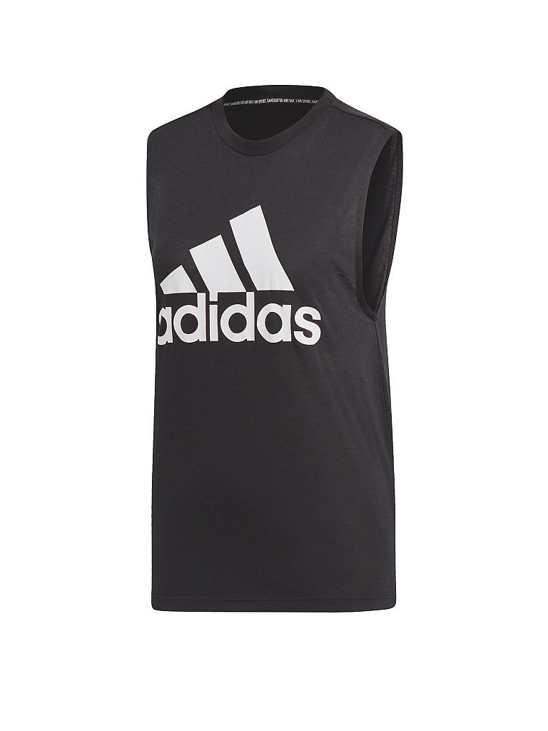 ADIDAS Damen Tanktop Must Haves Badge of Sport schwarz | XL