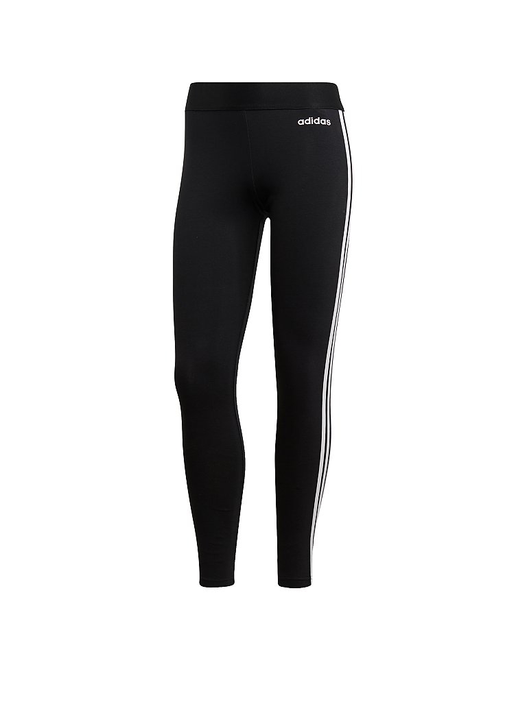 ADIDAS Damen Legging Essentials 3-Streifen schwarz | XS