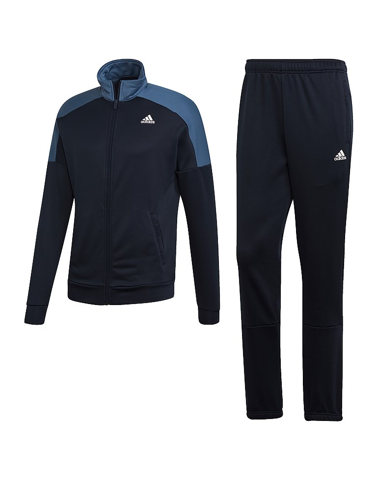 ADIDAS Herren Trainingsanzug Badge of Sport blau | S