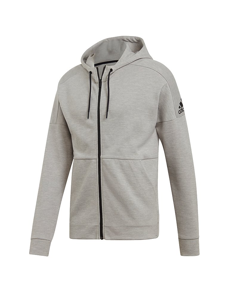 ADIDAS Herren Kapuzenjacke ID Stadium grau | L