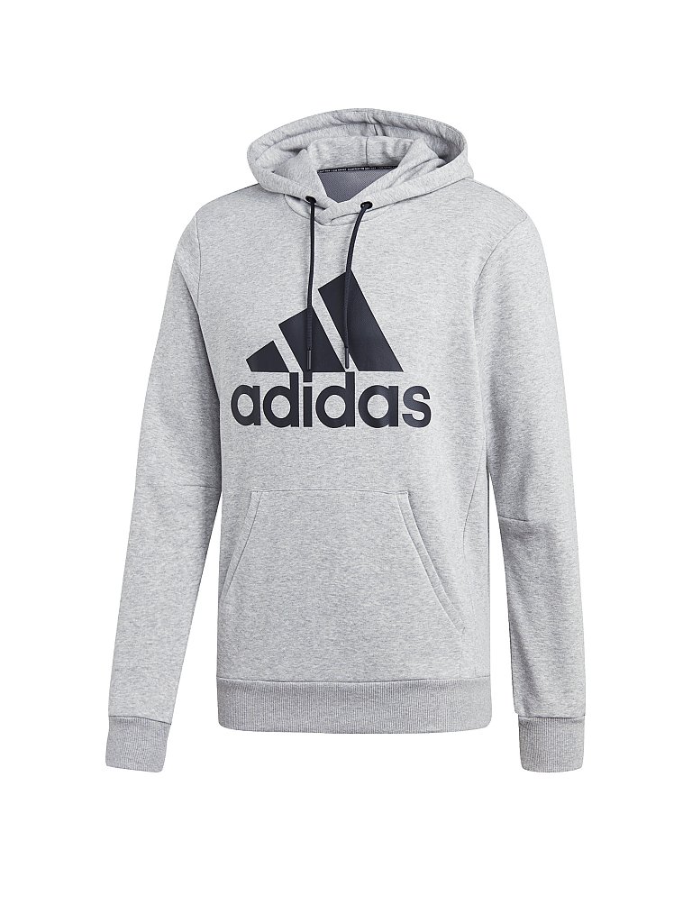 ADIDAS Herren Hoodie Must Haves Badge of Sport grau | XL