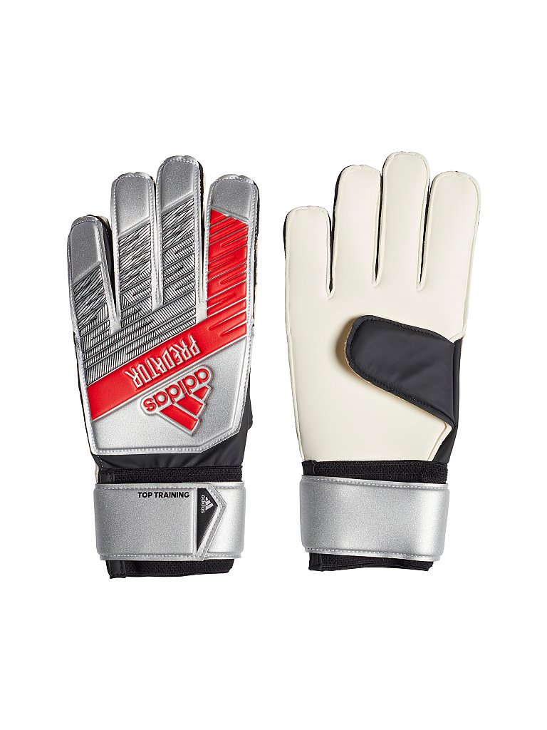 ADIDAS Torwarthandschuhe Predator Top Training silber | 7