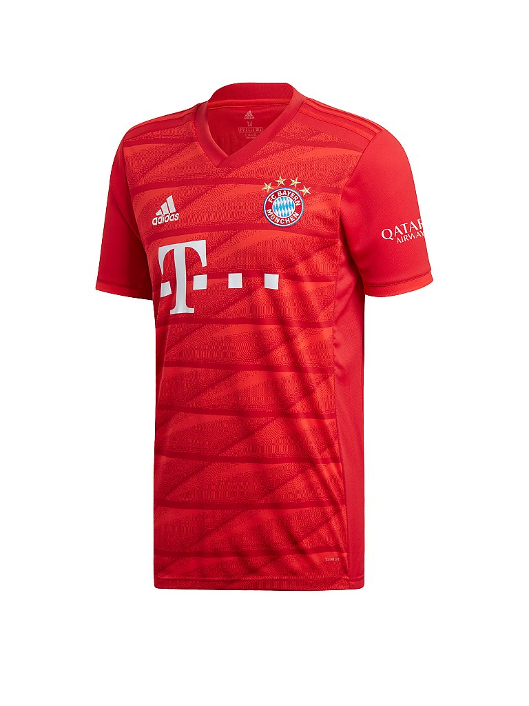 ADIDAS Herren Heimtrikot FC Bayern München Replica 19/20 rot | S