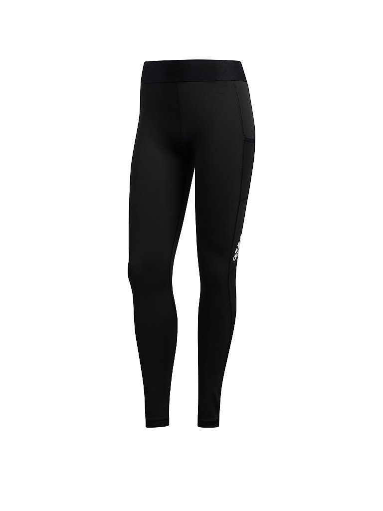 ADIDAS Damen Fitness-Tight Alphaskin schwarz | XXL
