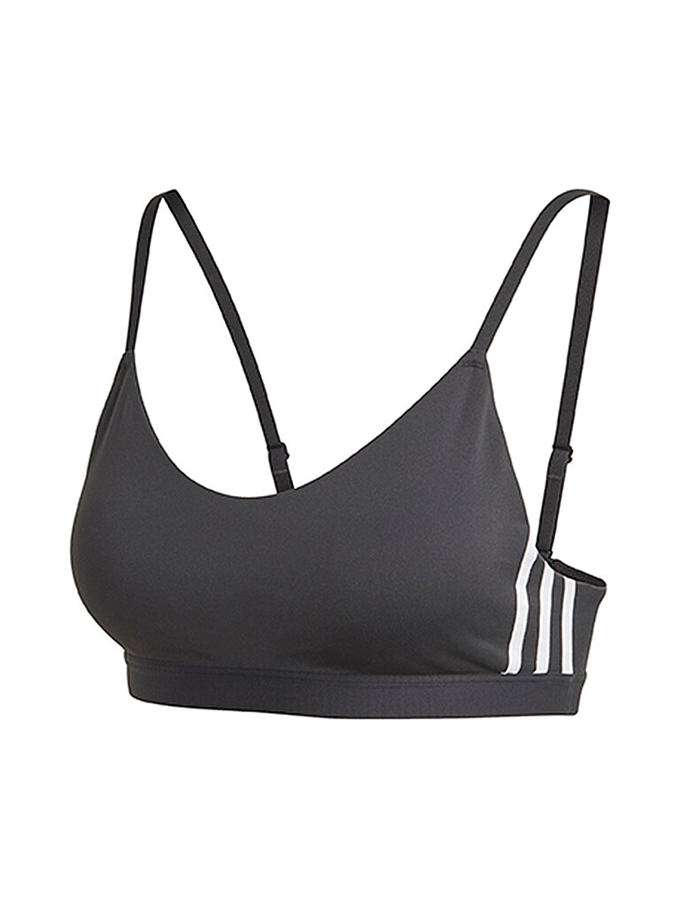 ADIDAS Damen Sport-BH All Me 3-Streifen Low Support schwarz | XS