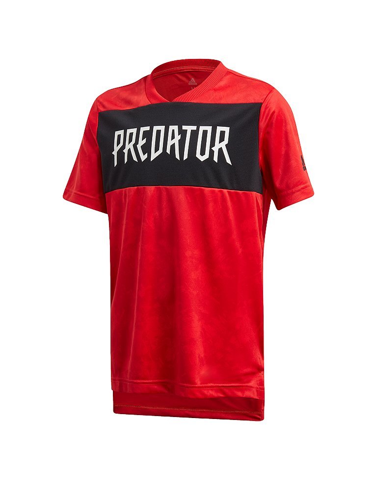 ADIDAS Kinder Fitness-Shirt Predator rot | 128