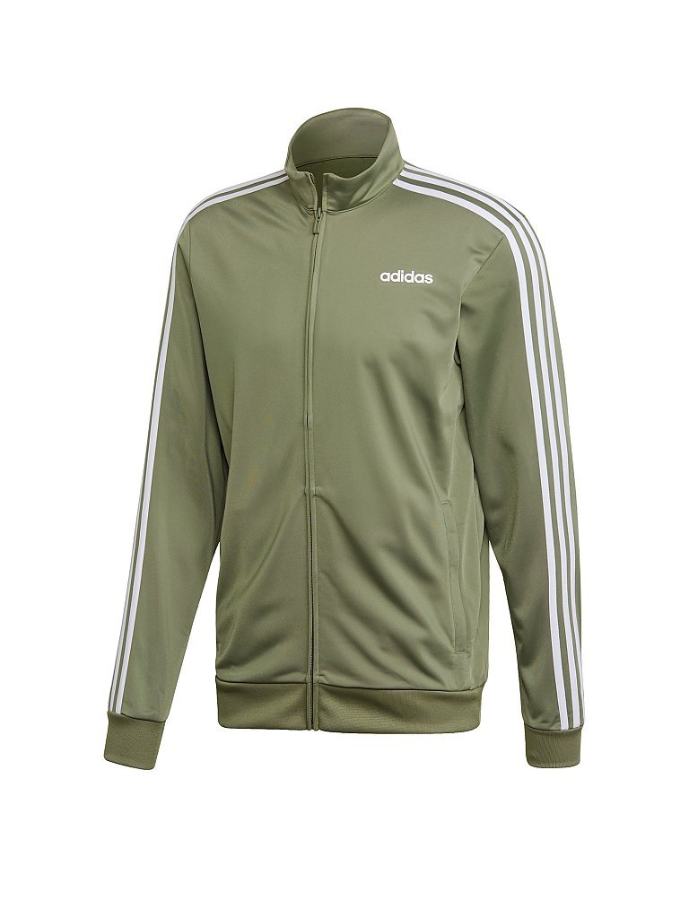 ADIDAS Herren Trainingsjacke Essentials 3-Streifen olive | S