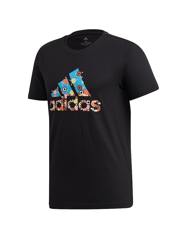 ADIDAS Herren Shirt Bit Bos schwarz | M