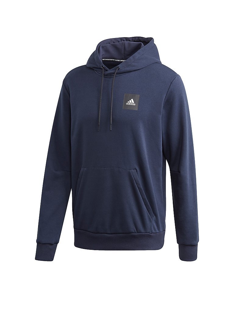 ADIDAS Herren Kapuzenpullover  Must Have Graphics blau | S