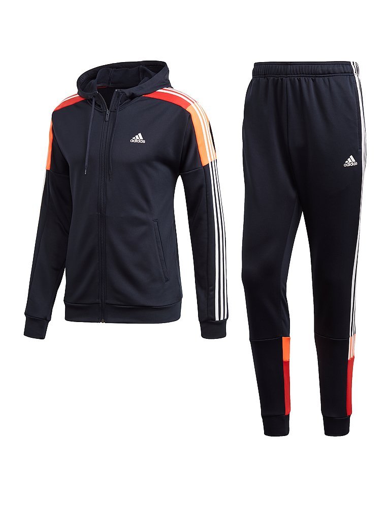 ADIDAS Herren Trainingsanzug MTS blau | S