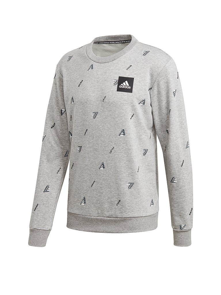 ADIDAS Herren Sweater Must Have Graphic grau | S