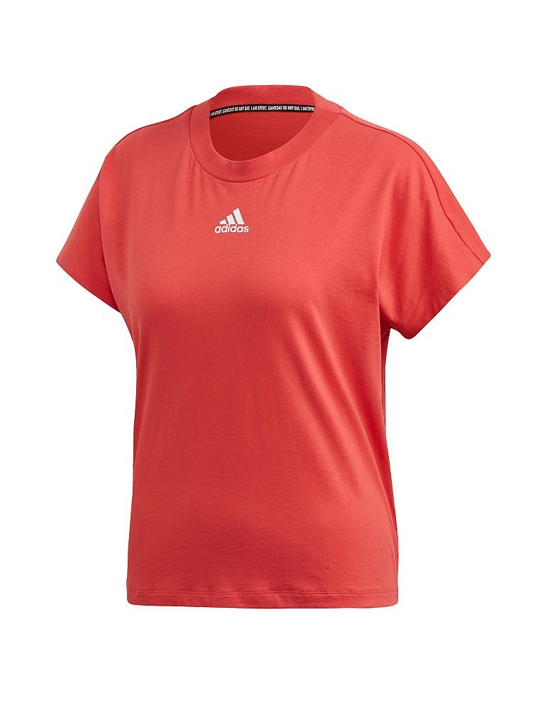 ADIDAS Damen T-Shirt Loose Must Have 3S rot | XS