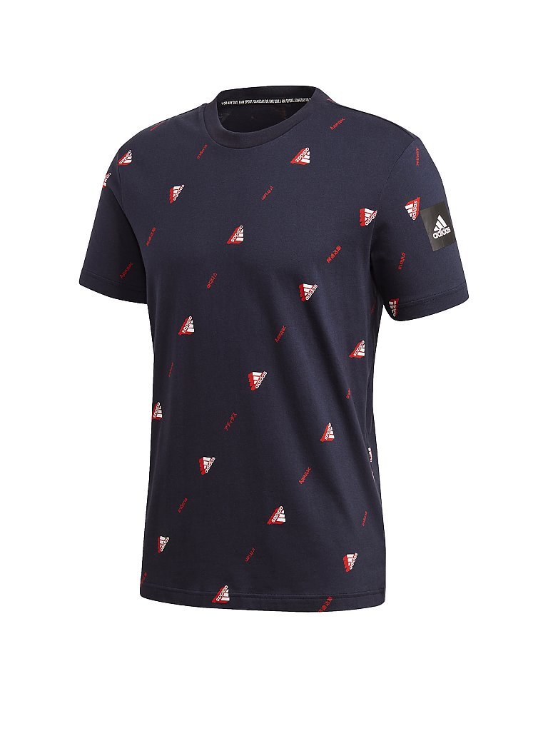 ADIDAS Herren T-Shirt Must Haves Graphic blau | S