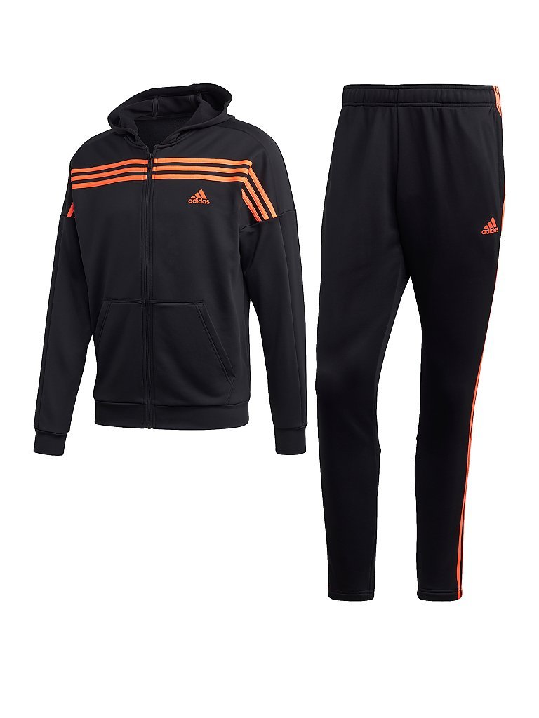 ADIDAS Herren Trainingsanzug MTS Urban schwarz | S