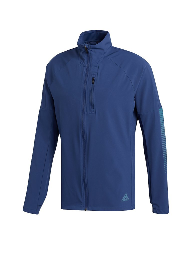 ADIDAS Herren Laufjacke Rise Up N Run blau | M
