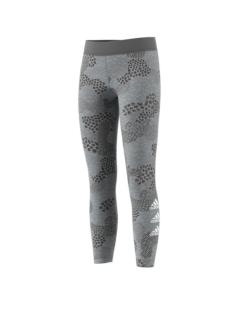 ADIDAS Mädchen Legging Must Haves Graphic grau | 128