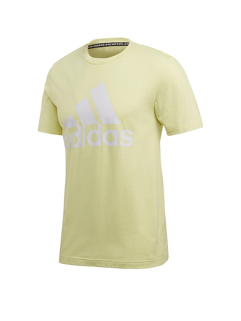 ADIDAS Herren T-Shirt Must Haves Badge of Sport gelb | S