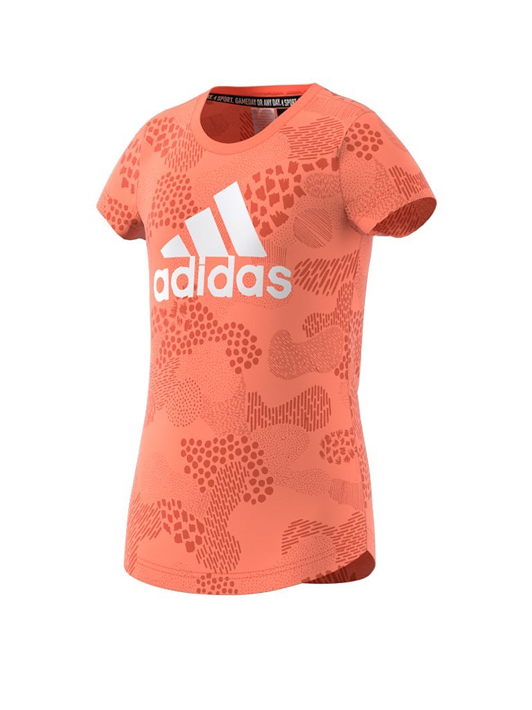 ADIDAS Mädchen T-Shirt Must Haves Graphic orange | 164