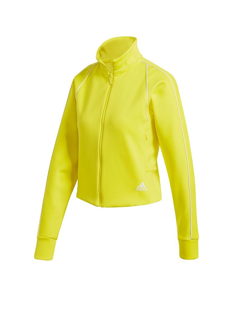 ADIDAS Damen Weste Trackttop gelb | S
