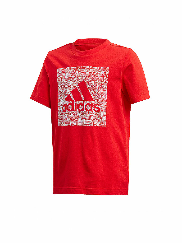 ADIDAS Kinder T-Shirt Must Haves Badge of Sport rot | 110