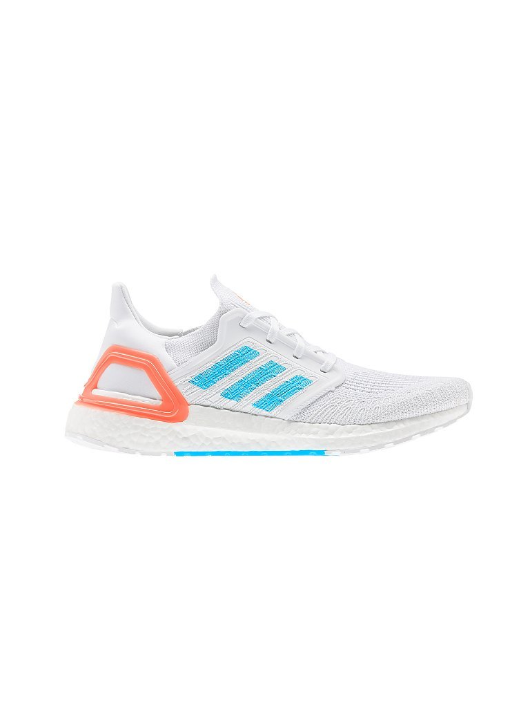 ADIDAS Herren Laufschuh Ultraboost 20 Primeblue weiß | 43 1/3