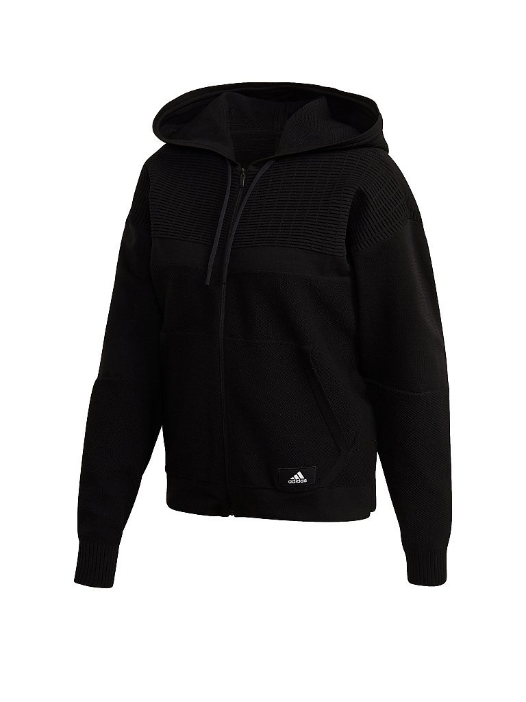 ADIDAS Damen Weste Knit V schwarz | XS