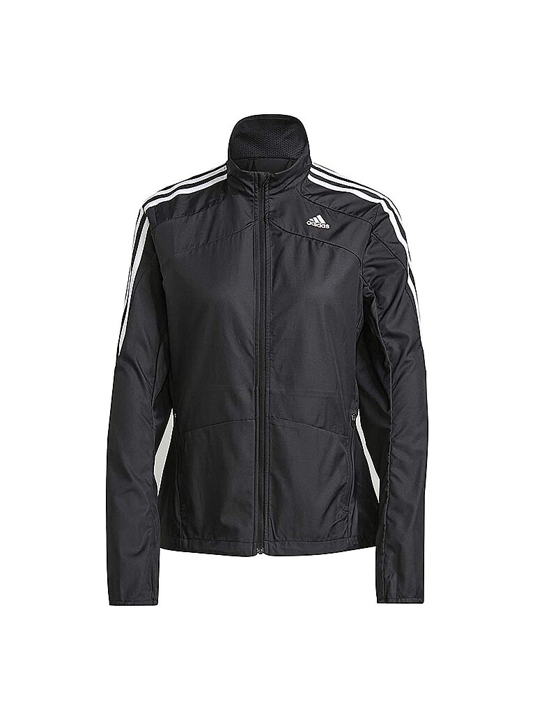 ADIDAS Damen Laufjacke Marathon 3-Streifen schwarz | XS