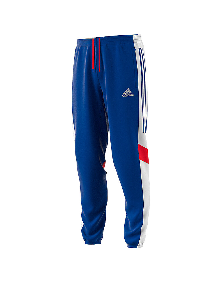 ADIDAS Herren Lauf-Trainingshose blau | M