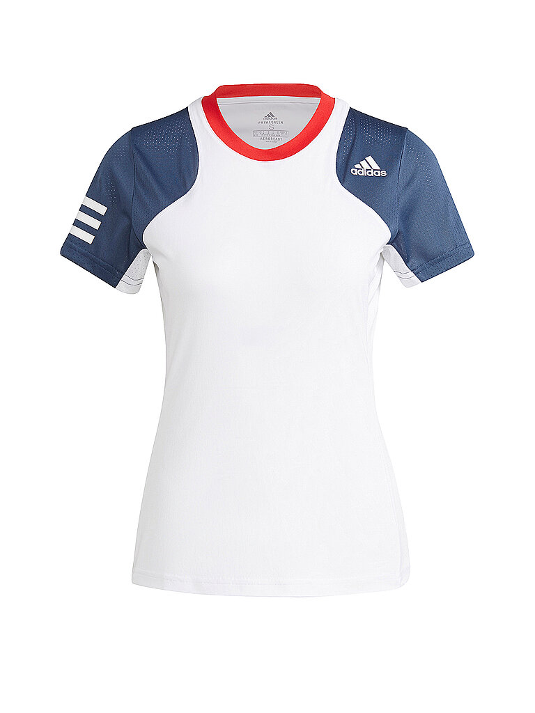 ADIDAS Damen Tennisshirt Club weiß | XS