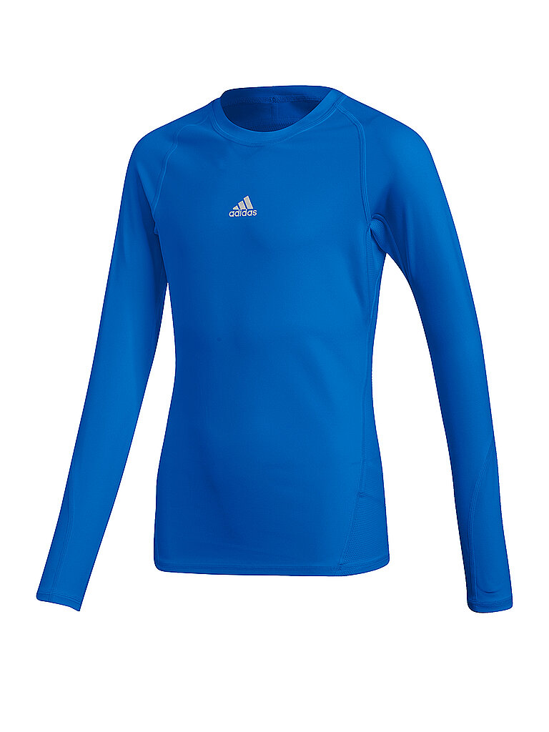 ADIDAS Kinder Langarmshirt AlphaSkin blau | 128
