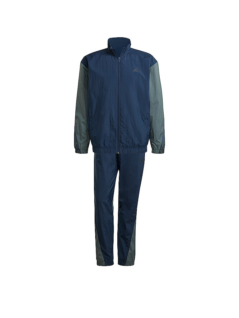 ADIDAS Herren Trainingsanzug blau | S