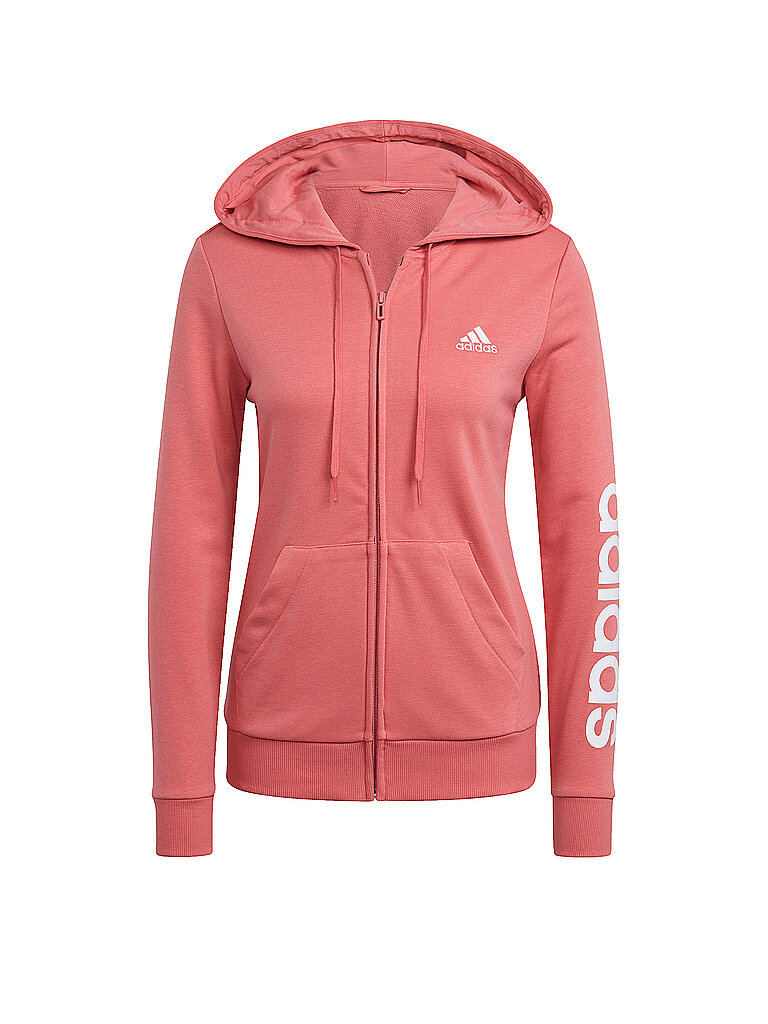 ADIDAS Damen Kapuzenjacke Essentials rosa | XS