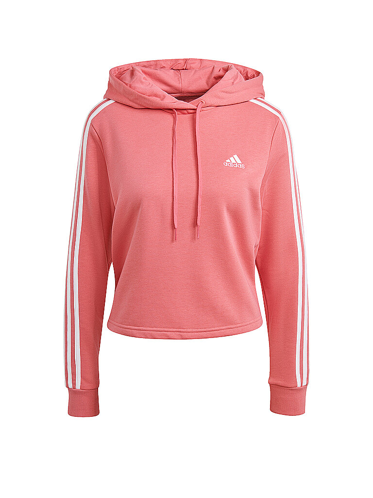 ADIDAS Damen Hoodie Essentials 3-Streifen rosa | XS