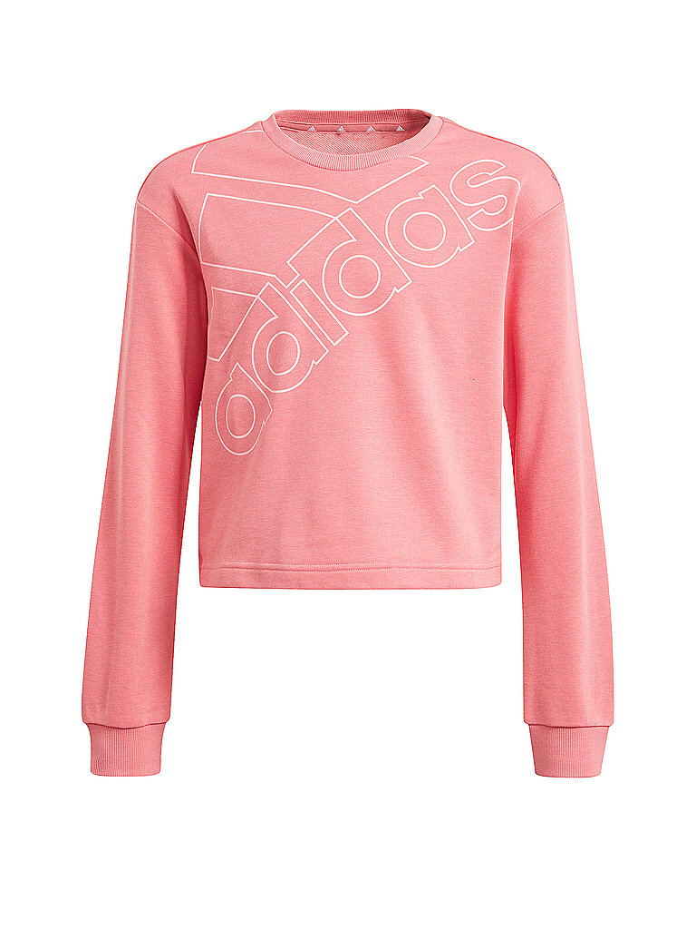 ADIDAS Mädchen Sweater Essentials Logo rosa | 116