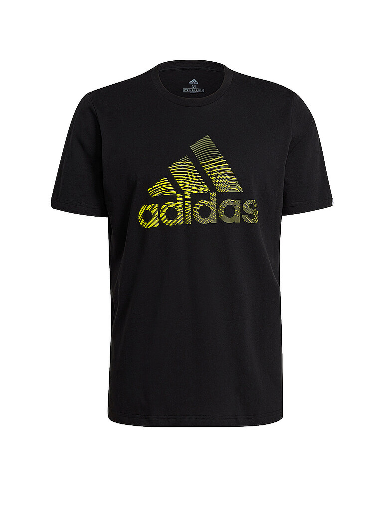 ADIDAS Herren T-Shirt schwarz | S